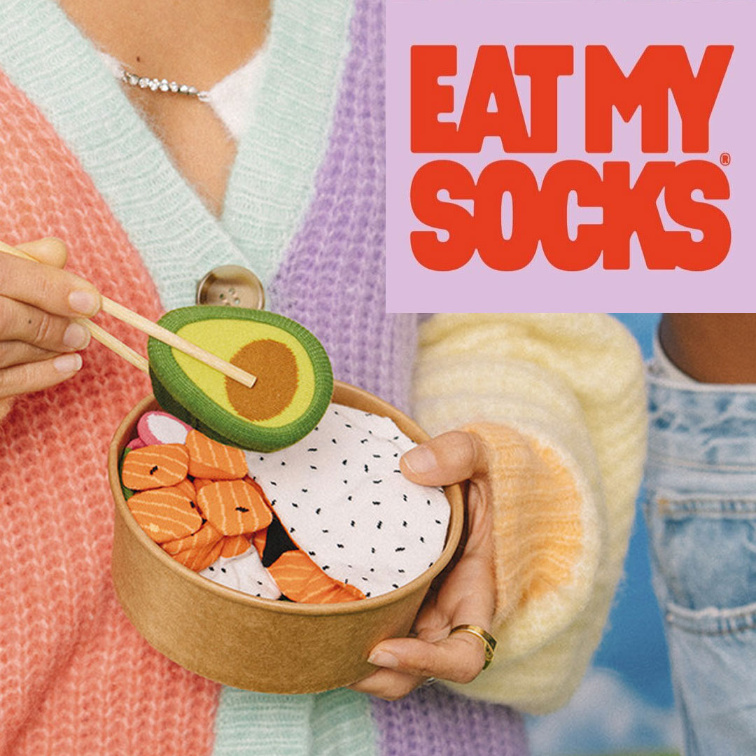 Tra le nuove idee regalo, Eat My Socks: calze da mordere!